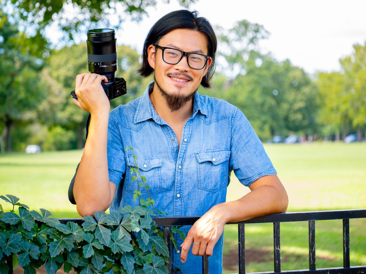 Pierre Zah, co-founder and director, on location